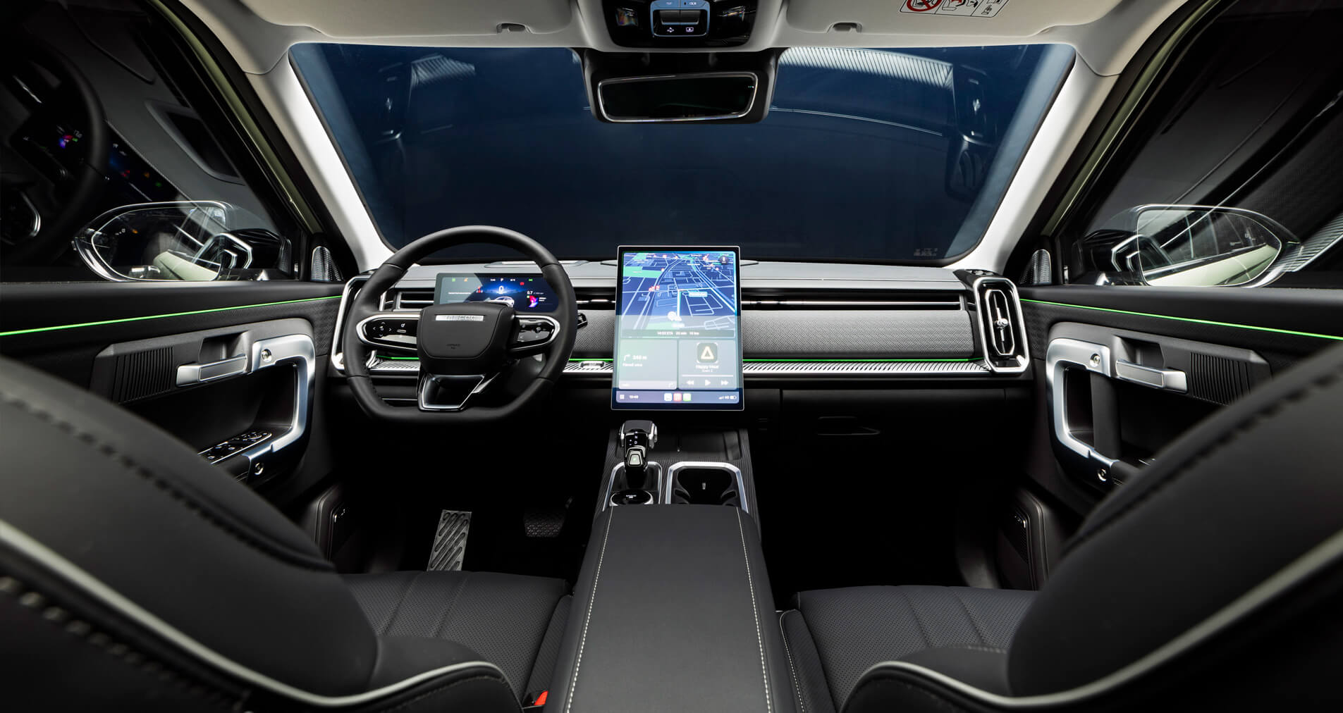 Jaecoo7 - interiér čierny