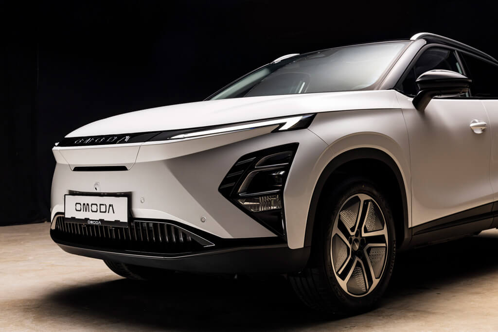 Omoda5 EV - Dizajn exteriéru